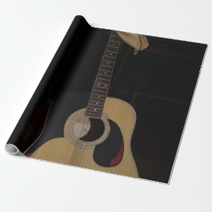 Papel De Presente Violão legal
