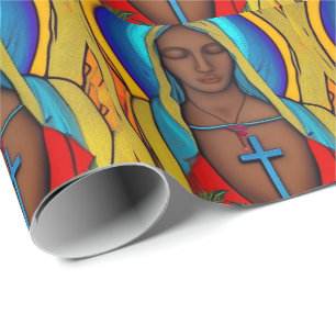Papel De Presente Virgem Maria