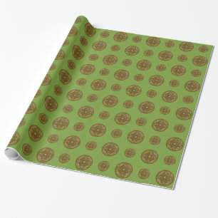 Papel De Presente Virgo Mandala Wraptor Paper