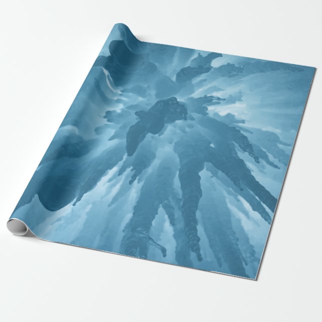 Papel De Presente Vista de baixo ângulo das estalactites (Desenrolado)