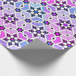 Papel De Presente Vitral de Magen David
