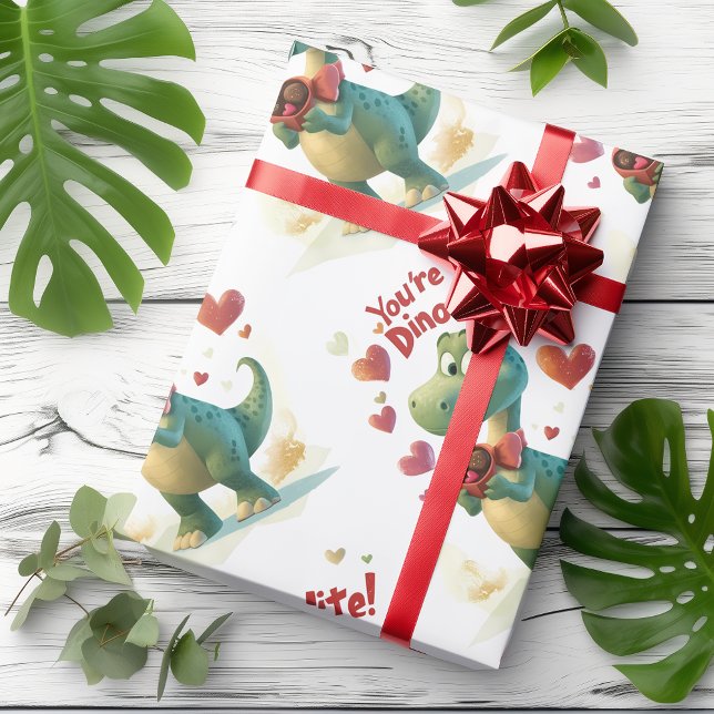 Papel De Presente Você é Dino-mite! (Criador carregado)