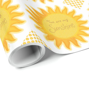 Papel De Presente Você é minha luz do sol
