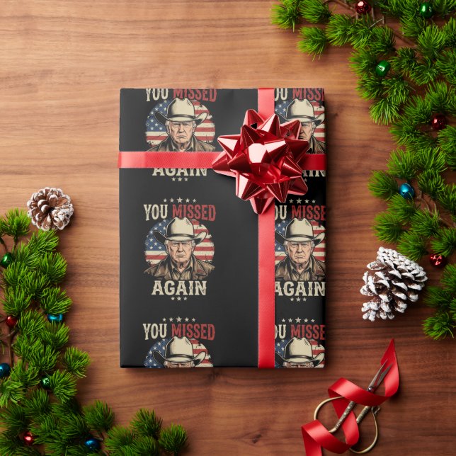 Papel De Presente você errou novamente (Presente de Natal)
