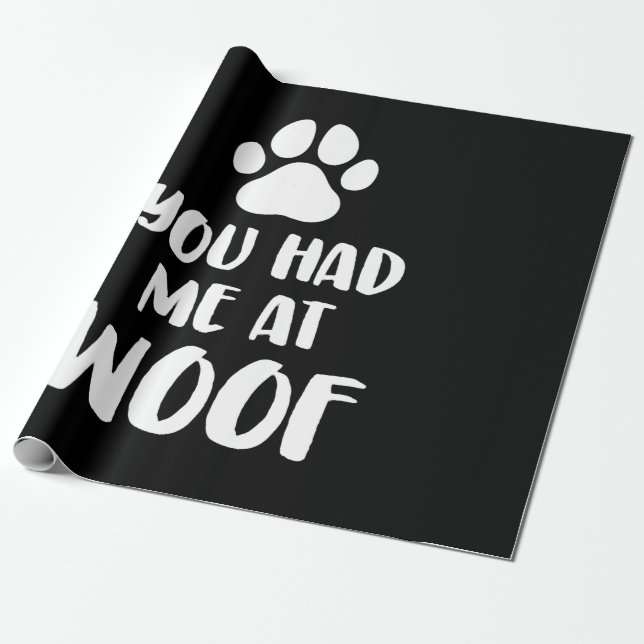 Papel De Presente Você Me Teve No Pau Dogs Dift. (Desenrolado)