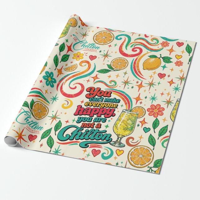 Papel De Presente Você não é um Chilton (Desenrolado)