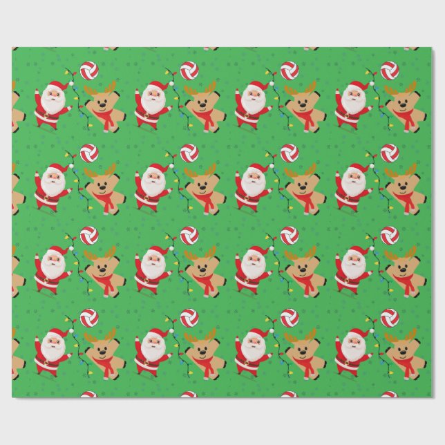 Papel De Presente Volei Santa (Aberto)