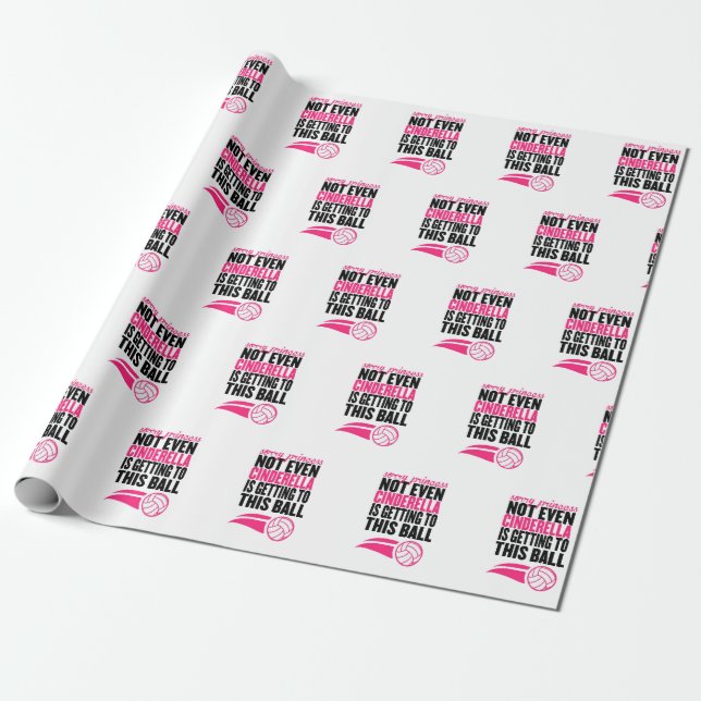 Papel De Presente Voleibol: Princesa pesarosa Bola (Desenrolado)