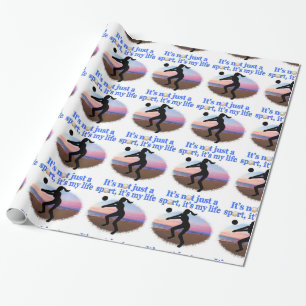 PAPEL DE PRESENTE VOLLEYBALL INSPIRACIONAL É O MEU DESIGN DE VIDA