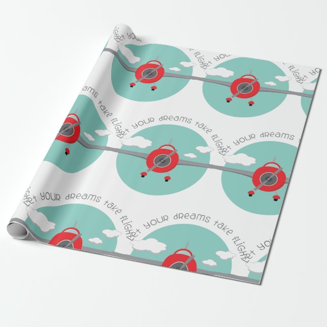 Papel De Presente Voo (Desenrolado)