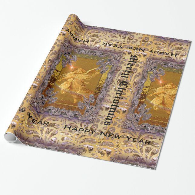 Papel De Presente Voo da Criança (Desenrolado)