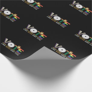 Papel De Presente Vote Como Se Ruth Tivesse Mandado Você Feministas 