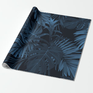 Papel De Presente Vrctor tropical exótico com pl hawaitiano