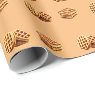 Papel De Presente Waffle