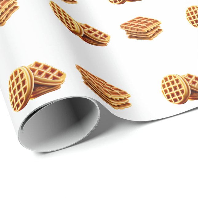 Papel De Presente Waffle (Ponta do rolo)