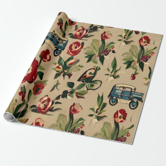 Papel De Presente Wallpapers Vintage Retro anos 40