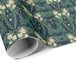 Papel De Presente Walter Crane Francesca Botânica