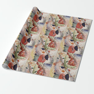 Papel De Presente Wassily Kandinsky Aquarelle Impressão