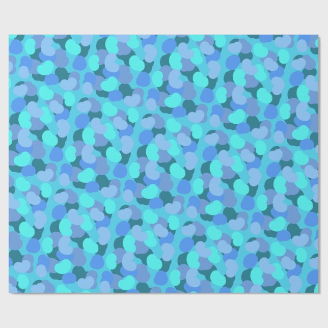 Papel De Presente Water lights (Aberto)