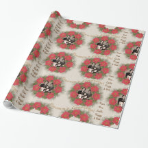 Watercolor Poinsettia Wreath com a sua fotografia