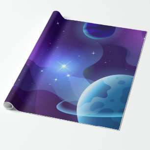 Papel De Presente Watercolor Wildflower