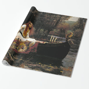 Papel De Presente Waterhouse The Lady Of Shalott Vintage Fine Art