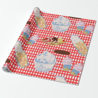 Papel De Presente We All Scream For Ice Cream