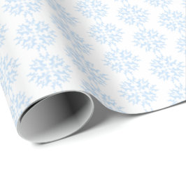 Papel De Presente Weasel Snowflake Wrapping Paper