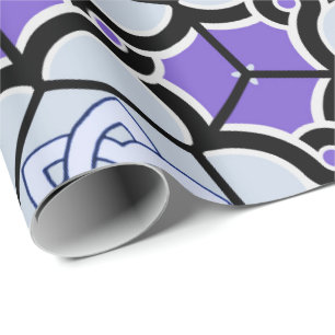 Papel De Presente Weave da estrela da pétala