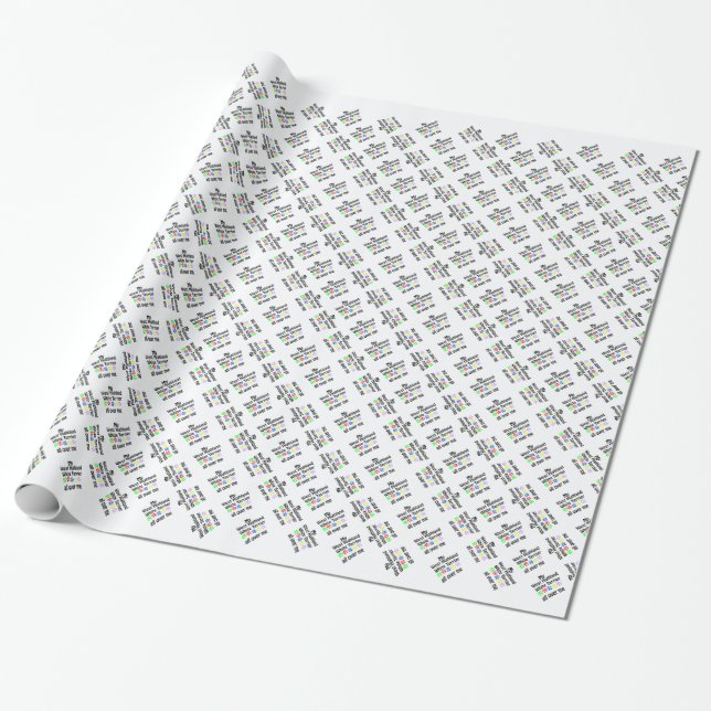 Papel De Presente West Highland White Terrier Walks Design (Desenrolado)