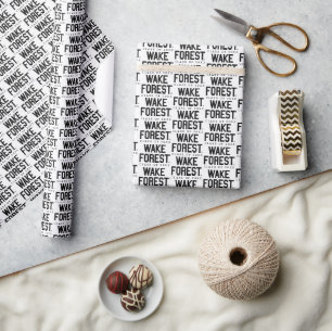 Papel De Presente WFU Floresta Acordar