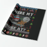 Papel De Presente WHERE MY HOSE FIREFIGHTER Ugly Christmas Sweater<br><div class="desc">WHERE MY HOSE AT FIREFIGHTER Ugly Christmas Sweater</div>