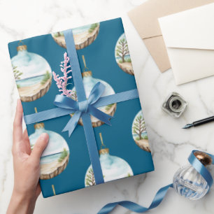 Papel De Presente Whimsic Driftwood Bauble