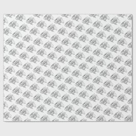 Papel De Presente Whimsical Boxer: Texto Editável
