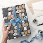 Papel De Presente Whimsical Dogs Wonderland<br><div class="desc">Traga um sorriso com o papel de embrulho "Cachorro Whimsical" Wonderland! Esta design apresenta cães de rabisco empilhados em poses divertidas e invertidas,  acrescentando um toque lúdico a qualquer presente. Perfeito para amantes de cães!</div>
