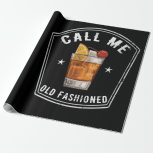 Papel De Presente Whiskey me chama de velho moído