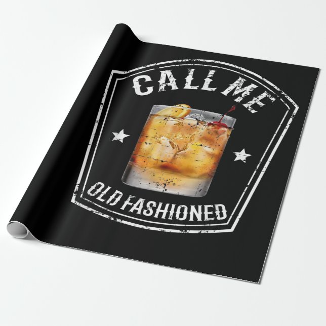 Papel De Presente Whiskey me chama de velho moído (Desenrolado)