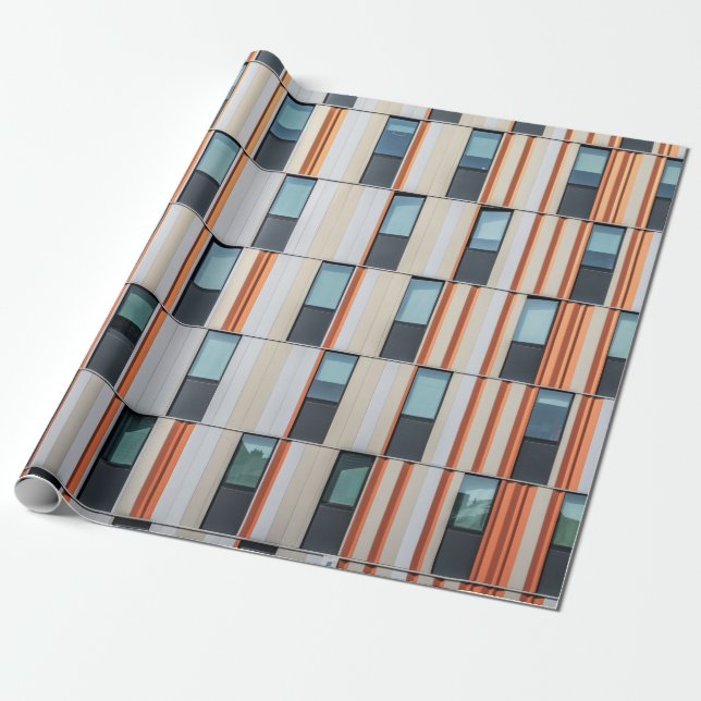 Papel De Presente White and orange building (Desenrolado)