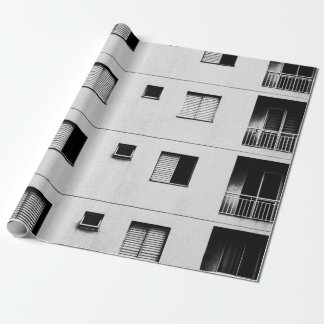 Papel De Presente White concrete building
