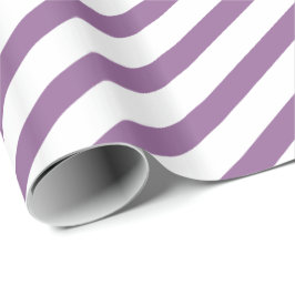 Papel De Presente white-lilac stripes – lila-weiß gestreift