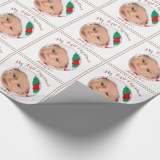 Papel De Presente White Personalizado Meu Primeiro Documento de Mold (Ponta)
