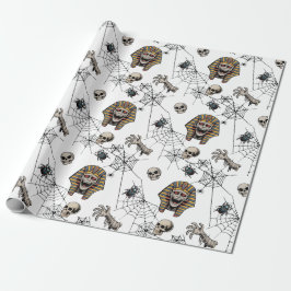 Papel De Presente 🤍 White Pharaoh Mummy Papi 🎃 👑