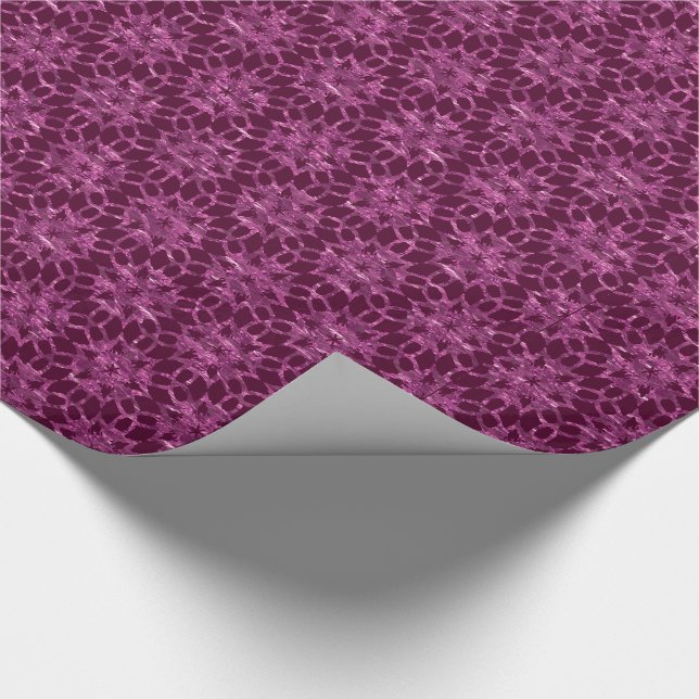 Papel De Presente Whitley Star Lace Pattern Victorian (Ponta)