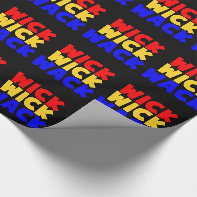 Papel De Presente Wick Wick Wack (Ponta)