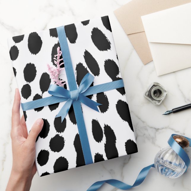 Papel De Presente Wild Leopard Energy – Bold Animal Print Fashion (Presentear)