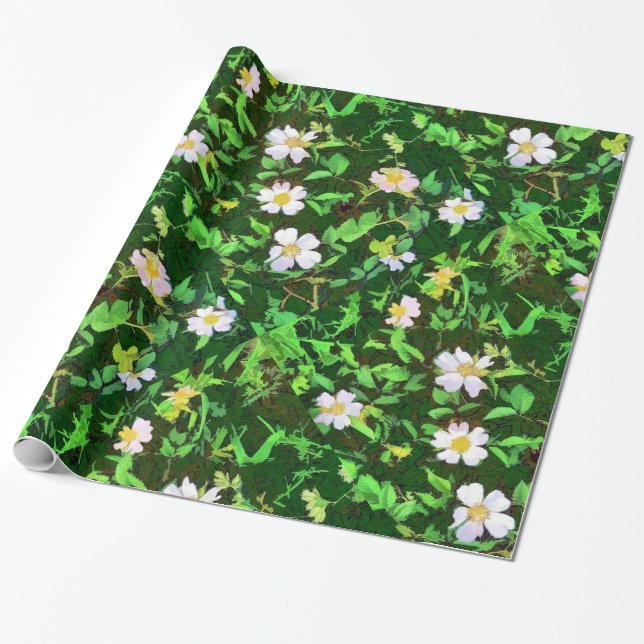 PAPEL DE PRESENTE WILDFLOWERS (Desenrolado)