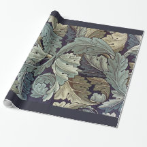William Morris Acanthus Wallpaper Folhas