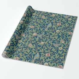 Papel De Presente William Morris "Bird and Pomegranate"