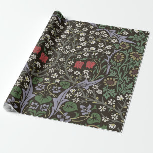 Papel De Presente William Morris Blackthorn Tapeçaria Floral