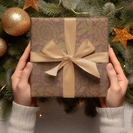 Papel De Presente William Morris Elegant Holiday